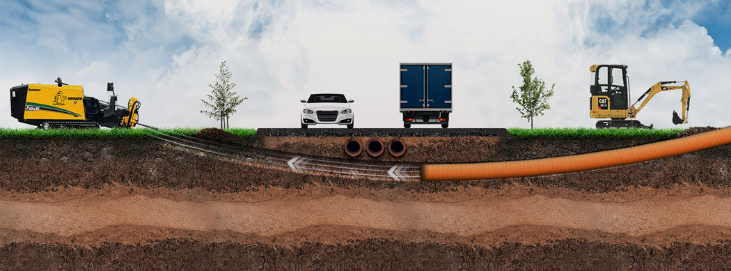 Przeciski pod drogami – wykonanie